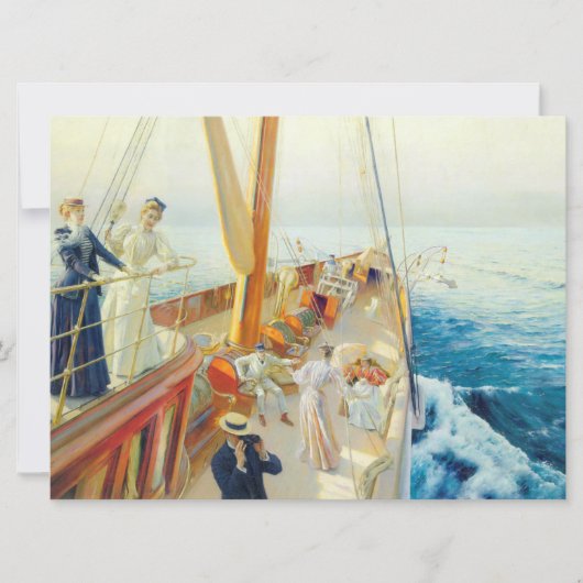 ヨット地中海のイン カード (正面)