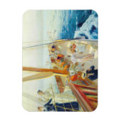 ヨット地中海のイン マグネット (縦)