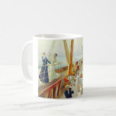 ヨット地中海のイン(J.L.スチュワート) コーヒーマグカップ (正面左)