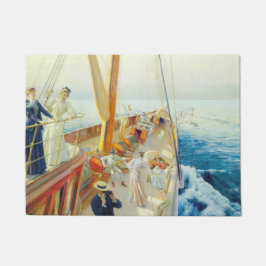 ヨット地中海のイン（J.L.スチュワート） ドアマット