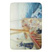 ヨット地中海のイン（J.L.スチュワート） バスマット (正面縦)