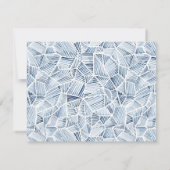 ヨット水彩文房具ノートカード ノートカード (裏面)