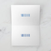 ヨット漫画イラストレーション カード (内部)