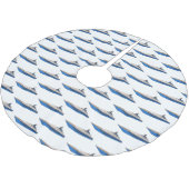 ヨット漫画イラストレーション ブラッシュドポリエステルツリースカート (アングル)