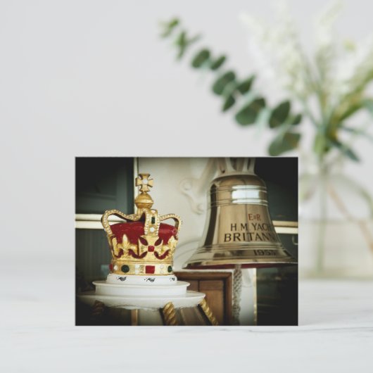 ヨット王室のブリタニア ポストカード (スタンド正面)