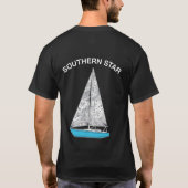 ヨット船長 Tシャツ (裏面)