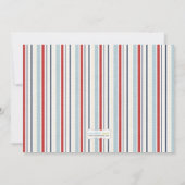 ヨット誕生日パーティー招待状 招待状 (裏面)