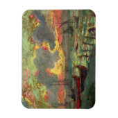 ヨット・オン・ザ・ショア(by Kimon Loghi) マグネット (縦)