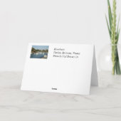 ヨット カード (裏面)