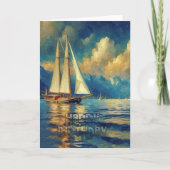 ヨット カード (正面)