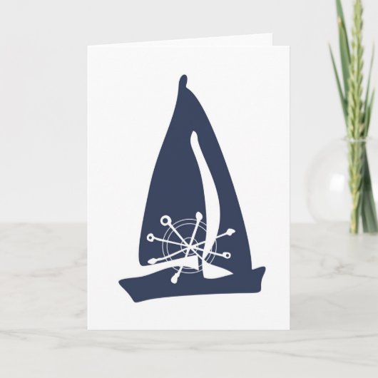 ヨット カード (正面)