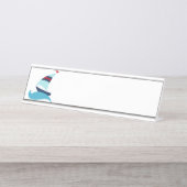 ヨット デスクネームプレート (正面)