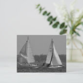 ヨット ポストカード (スタンド正面)