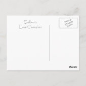 ヨット ポストカード (裏面)