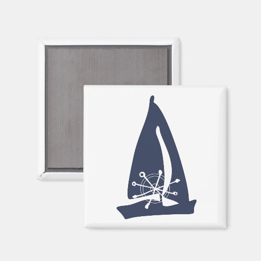 ヨット マグネット (正面/裏面)