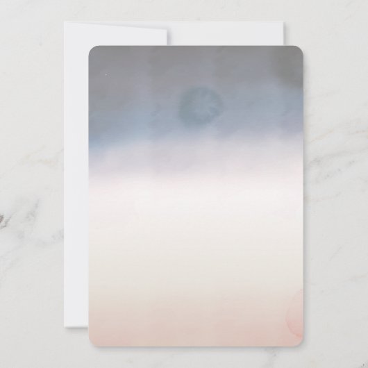 ヨット 海の星 参加のご返事 招待状 (裏面)