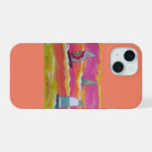 ヨット iPhone 15ケース (裏面横)