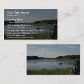 ヨット、Stepstoneの入り江、ケープコッド、マサチューセッツ 名刺 (正面/裏面)