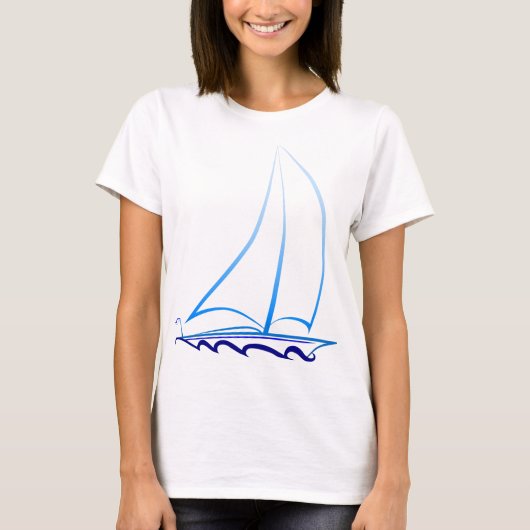 ヨット Tシャツ (正面)