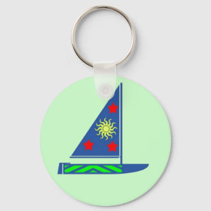 ヨットKeychain キーホルダー
