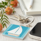 ヨットKeychain キーホルダー (正面右)