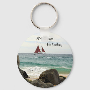 ヨットKeychain キーホルダー