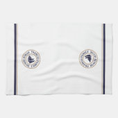 ヨッパーソナライズされた航海のトロゴキッチンタオル キッチンタオル (横)