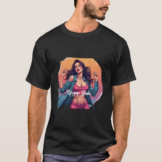 ヨッピー・ベイビー Tシャツ (正面)