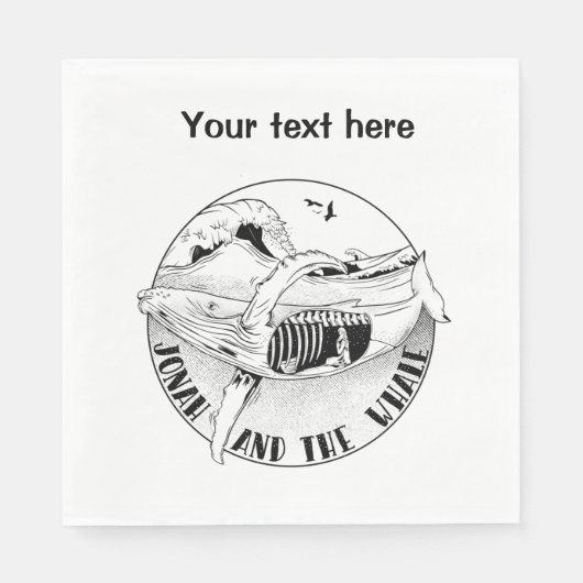 ヨナとクジラ スタンダードランチョンナプキン (正面)