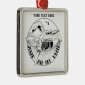 ヨナとクジラ メタルオーナメント (右)