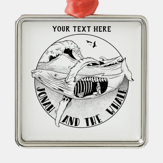 ヨナとクジラ メタルオーナメント (正面)