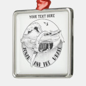 ヨナとクジラ メタルオーナメント (左)