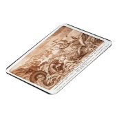ヨナとクジラ、聖書のイラストレーション、 en マグネット (左側)