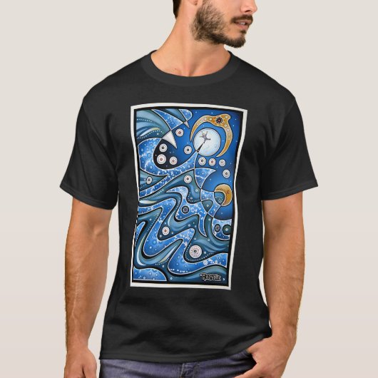 ヨナと時を刻むクジラ Tシャツ (正面)