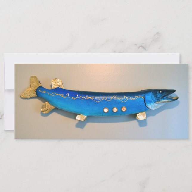 ヨナの魚の平カード (正面)