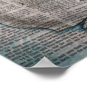 ヨナ2:2 - "彼は私を聞いた" ポスター (角)