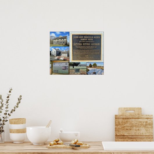 ヨハネとプリシラ・アルデンの家族のサイト ポスター (キッチン)