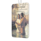 ヨハネによるイエス・キリストのバプテスマの一つ カーエアーフレッシュナー (左)