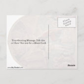 ヨハネによるキリストのバプテスマ ポストカード (裏面)