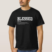 ヨハネによる福音書 20:29 メンズTシャツ Tシャツ (正面)