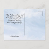 ヨハネの手紙Ⅰ 3:1 イエス・キリストは私たちのために命を捨ててくださった ポストカード (裏面)