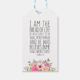 ヨハネの福音書第6章35節 ギフトタグ