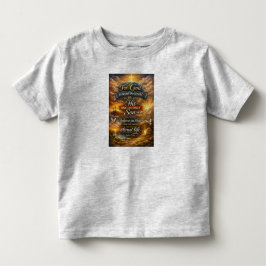 ヨハネの福音書3章16節　トドラーTシャツ トドラーTシャツ