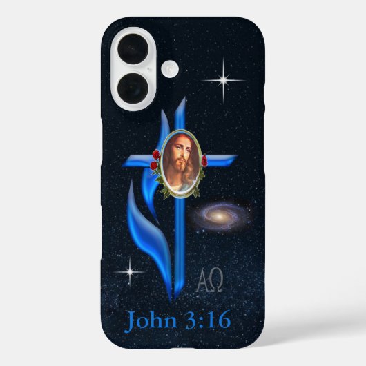 ヨハネの福音書 3章16節 Case-Mate iPhoneケース (裏面)