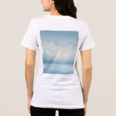 ヨハネの福音書 3:16 聖句イメージ トライブレンドTシャツ (裏面)