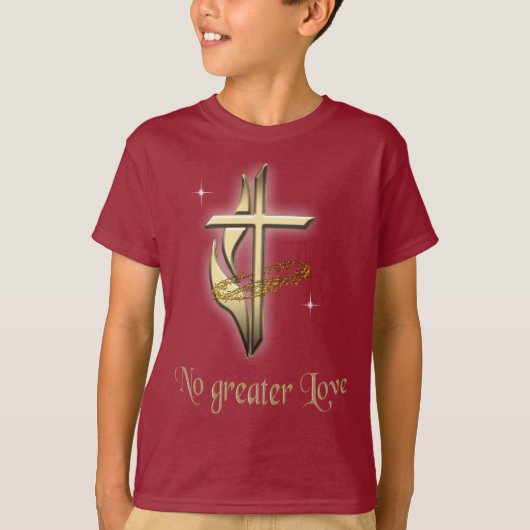 ヨハネの福音書 3:16 Tシャツ (正面)