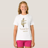 ヨハネの福音書 3:16 Tシャツ (正面フル)