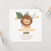 ヨハネの黙示録5:5 ユダのライオン キリスト教の挨拶 カード (正面/裏面インサイチュ)