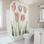 ヨハネスサイモンホルツベッヒールチューリップ シャワーカーテン (インサイチュ)