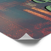 ヨハネスバーグヴィンテージ ポスター (角)